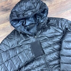 Pajar Maxwell Men's Reversible Puffer Bomber Jacket Black/Camo Size M